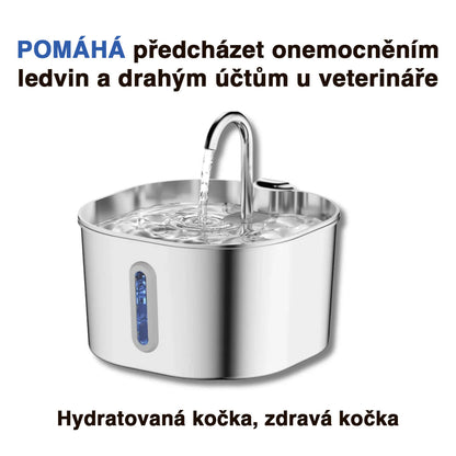 Furrient Nerezová Fontánka Pre Mačky