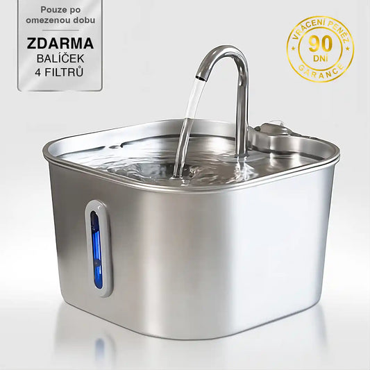 Furrient Nerezová Fontánka Pre Mačky